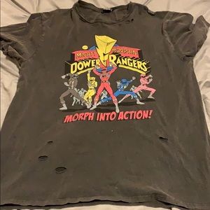 Power rangers graphic tee